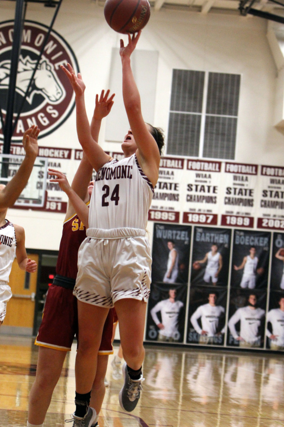 Sparta at Menomonie girls basketball 2-25-20